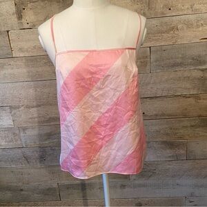 Victoria's Secret pink  striped low back camisole in size‎ small